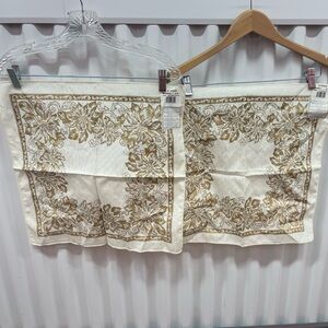 Vintage Sterns Department Store Poinsettia Napkins